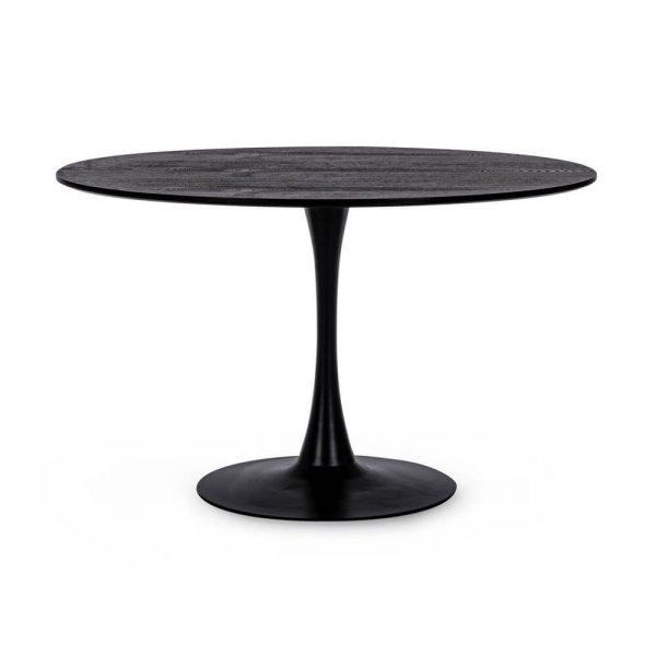Tavolo Rotondo Bianco Moderno da Interno 120 cm - CLEO