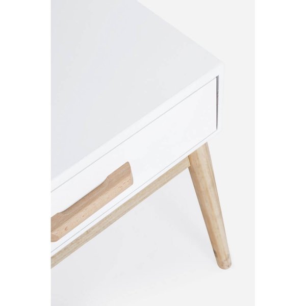 Alternative view of Mobiletto Legno Bianco Moderno da Interno - EXCEPTIONAL