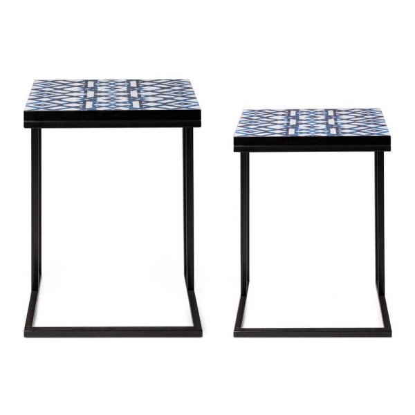 Alternative view of Tavolini Nero Stile Moderno da Interno - DECLAN