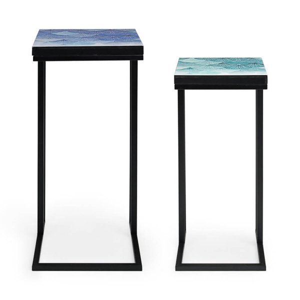 Alternative view of Tavolini Nero Stile Moderno da Interno - DECLAN