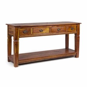 Consolle Legno Naturale Rustica da Interno - MANSION