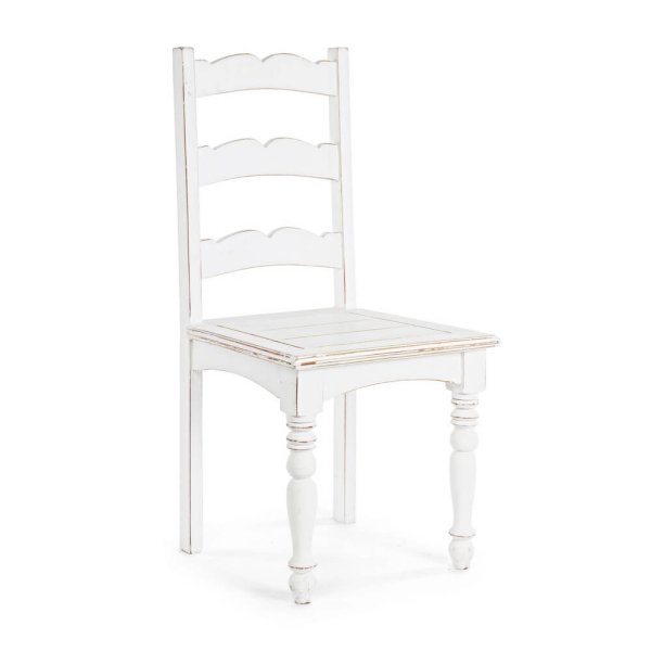 Sedia Legno Bianco Classica da Interno - CORINNE