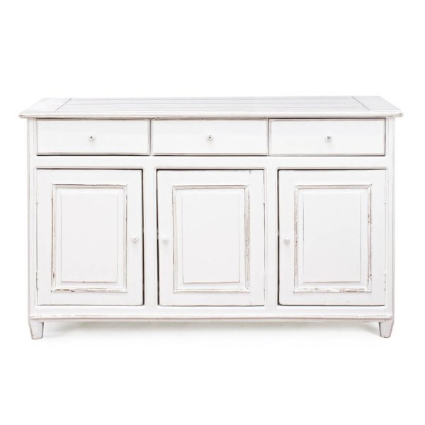 Alternative view of Credenza Legno Bianco Rustico da Interno - CORINNE
