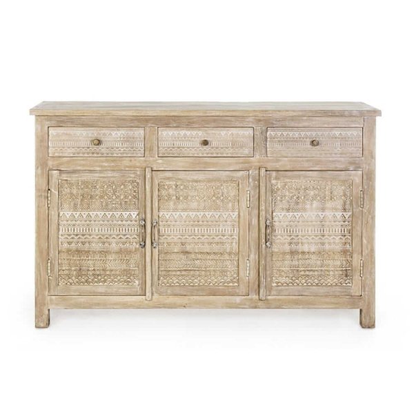 Alternative view of Credenza Legno Naturale Rustica da Interno - LENA