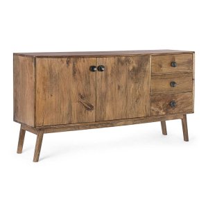 Credenza Legno Naturale Rustica da Interno - EVANDER