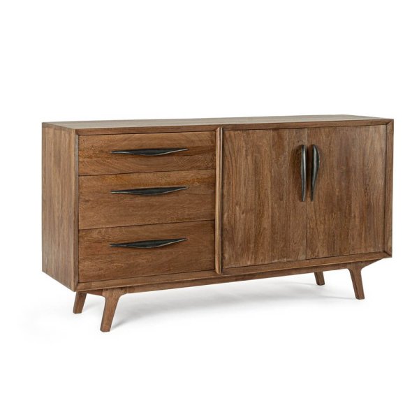 Credenza Legno Marrone Stile Rustico da Interno - WESLEY