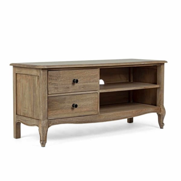 Mobile Porta TV Legno Marrone Rustico da Interno - SERAPHINA