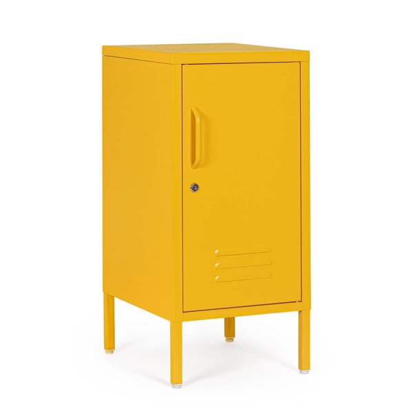 Comodino Acciaio Giallo Industriale da Interno - CLIFTON