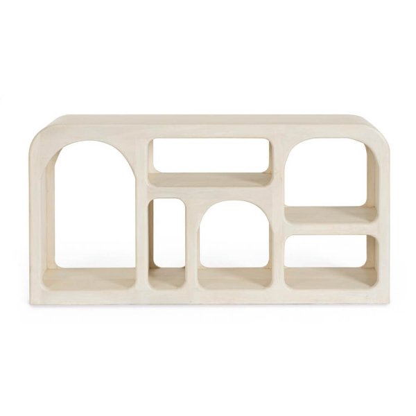Alternative view of Libreria Legno Beige Moderna da Interno - KATERINA