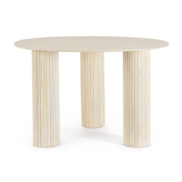 Alternative view of Tavolo Legno Naturale Moderno da Interno 120 cm - PHOENIX