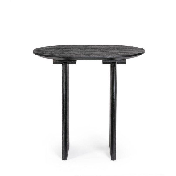 Alternative view of Tavolino Legno Nero Moderno da Interni 60x45 cm - MAXIM