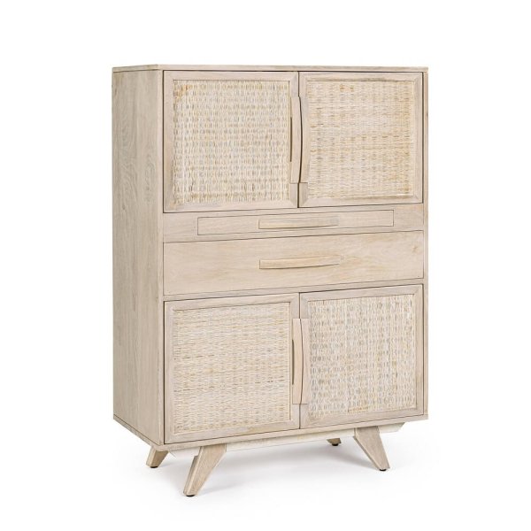 Mobile Bar Legno Marrone Rustico da Interno - LENA