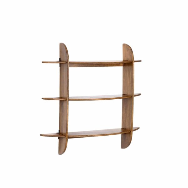 Mensola 3 piani in legno - EASTWOOD - Naturale