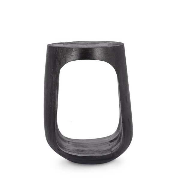 Alternative view of Tavolino Legno Nero Moderno da Interno - ALEXIA