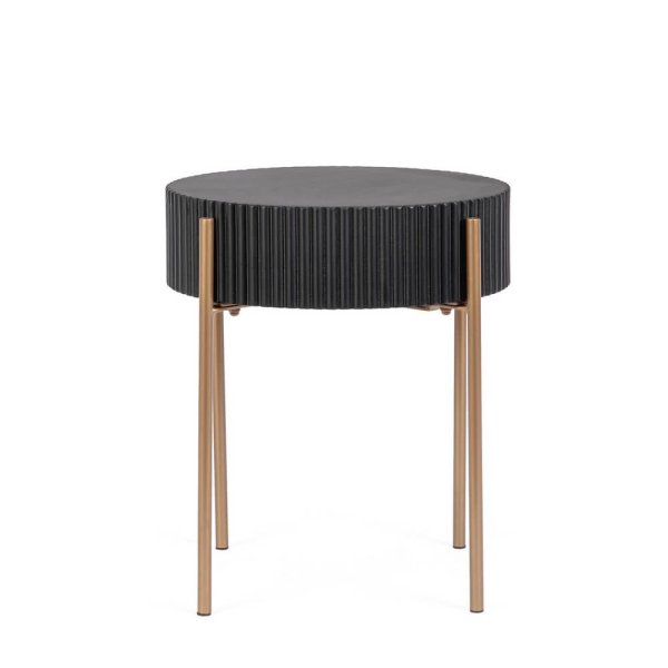 Alternative view of Tavolino Legno Nero Moderno da Interno H47 cm - LUCIA