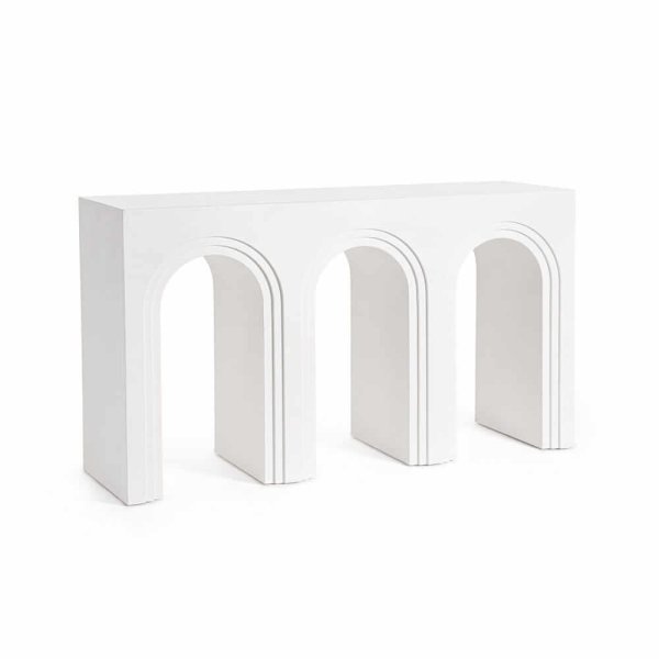 Consolle MDF Impiallacciato Bianco Moderna da Interno - ROAM