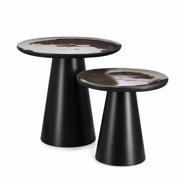 Alternative view of Tavolini Legno Nero Moderni da Interno - HYBRID