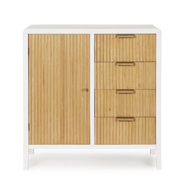 Alternative view of Credenza Legno Bianco Moderno da Interno - CHARLOTTE