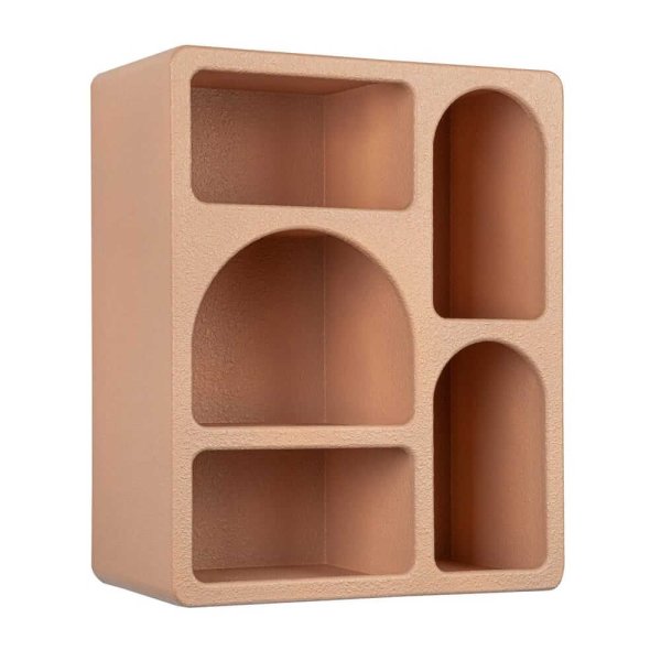 Mensola MDF Mattone Moderna da Parete H48 cm - SILKY