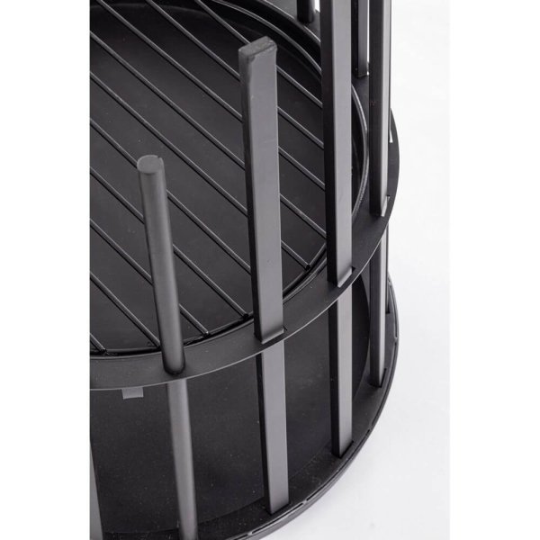 Alternative view of Braciere Acciaio Nero Moderno da Giardino 50xH70 - SOUTHLAND