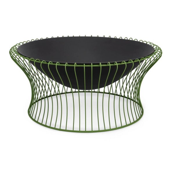 Braciere Acciaio Verde Moderno da Esterno 78 cm - VELKAN