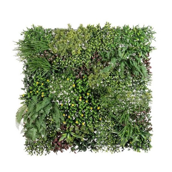 Parete Sintetica Resina Verde da Interno Ø100 cm - NOVARA