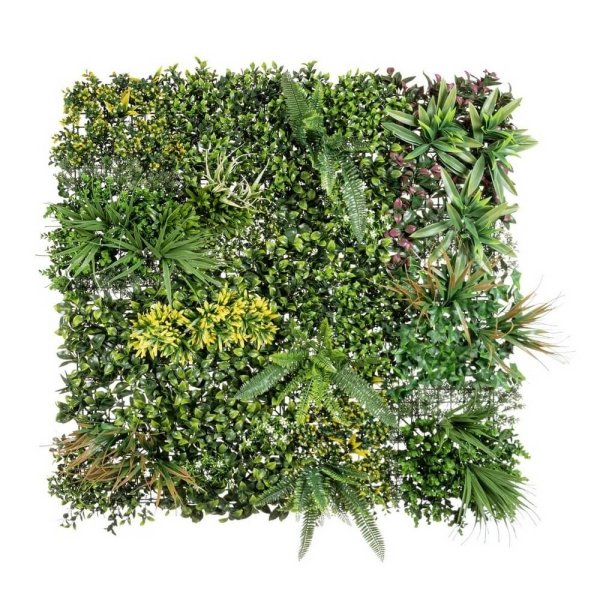 Parete Sintetica Resina Verde da Interno Ø100x100 cm - NOVARA
