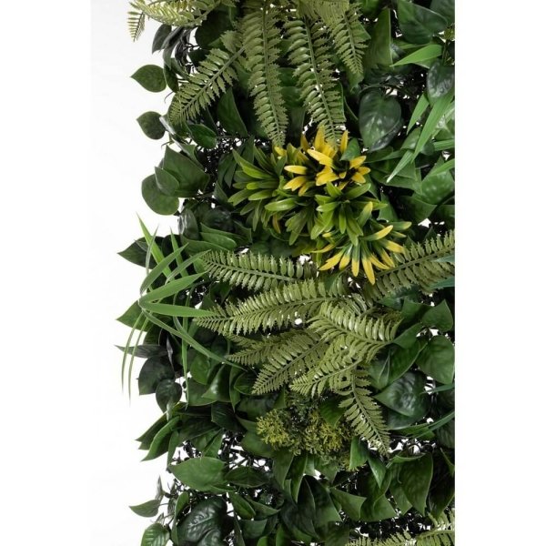 Alternative view of Parete Sintetica Resina Verde Tropical da Esterno 100x100 - ELIXOR