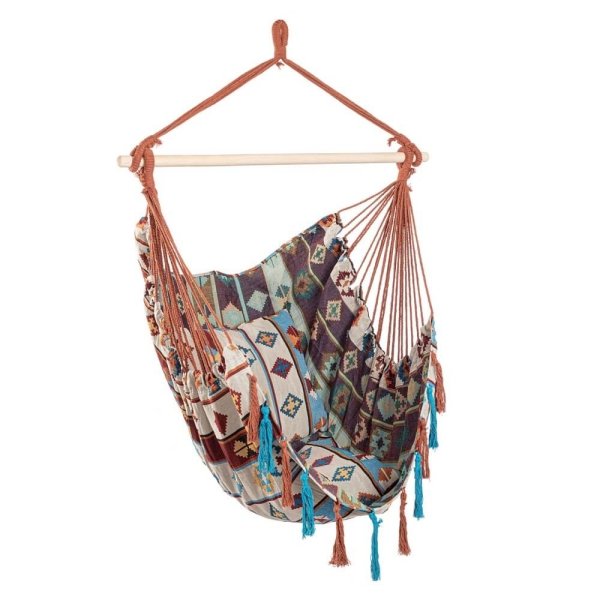 Amaca Pensile in Tessuto Beige Boho da Esterno - COSTA