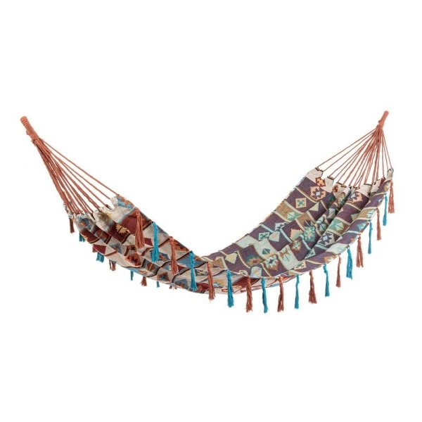 Amaca Cotone Multicolore Boho da Giardino 91x200cm - COSTA