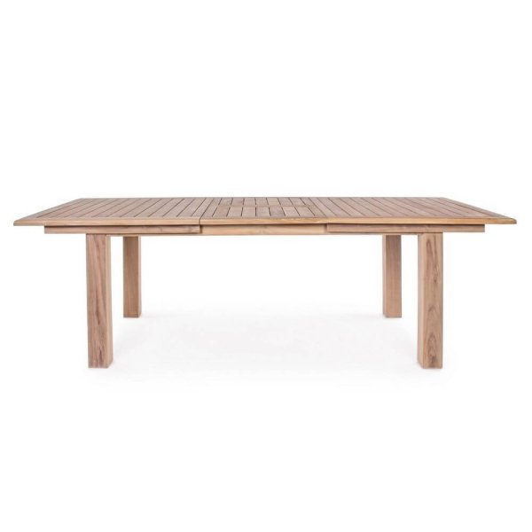 Alternative view of Tavolo Rettangolare Teak Marrone da Esterno 180-240 cm - CHARMING