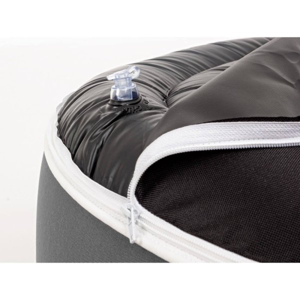 Alternative view of Pouf Gonfiabile Poliestere Grigio Scuro da Esterno - DIVA
