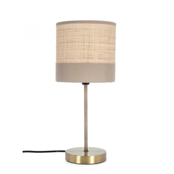 Lampada da tavolo H40 - ZAIN - Beige