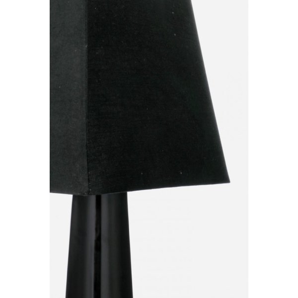 Alternative view of Lampada da Terra Metallo Nero Moderna da Interno H151 - SAKURA