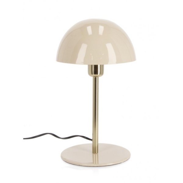 Lampada Tavolo Metallo Beige Moderna da Interni H36 - CAMPBELL