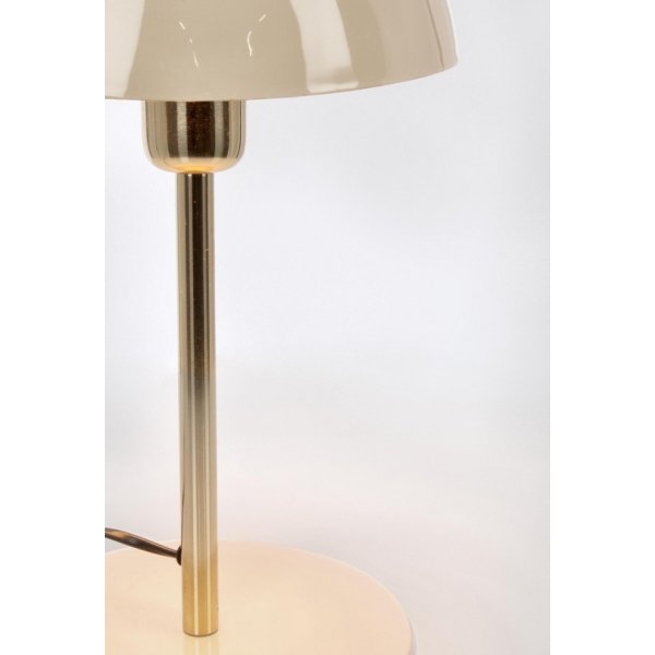 Alternative view of Lampada Tavolo Metallo Beige Moderna da Interni H36 - CAMPBELL