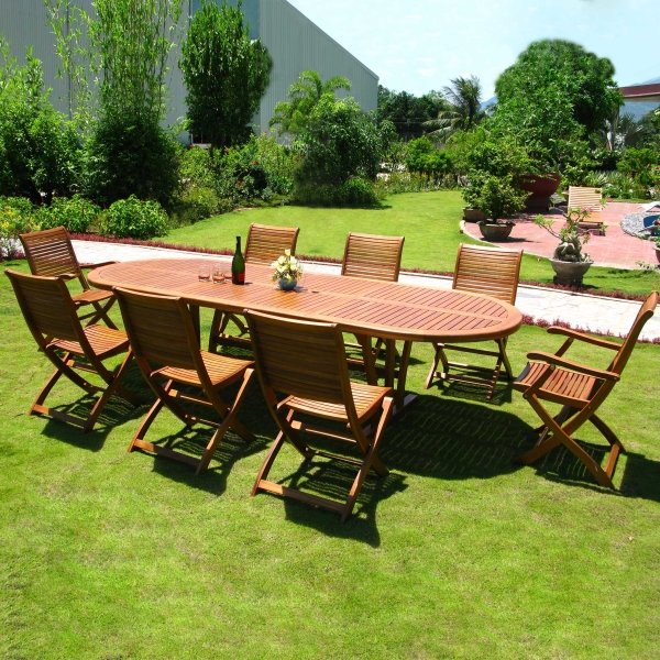 Alternative view of Tavolo da Giardino Allungabile cm 200/300x110 - JUDD