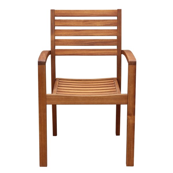 Alternative view of Poltrona da Giardino in Acacia cm 57x58x88 - HENDERSON