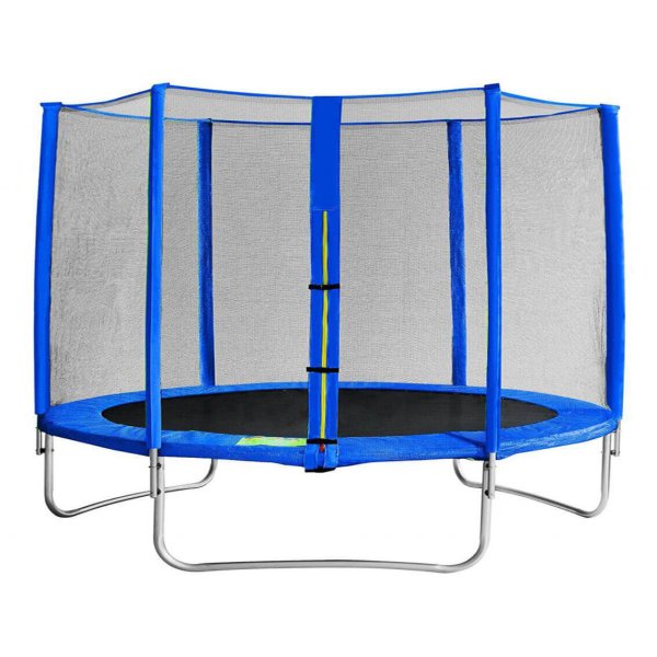 Trampolino elastico da 366 in Plastica Acciaio cm 366x366x269 - BOEING