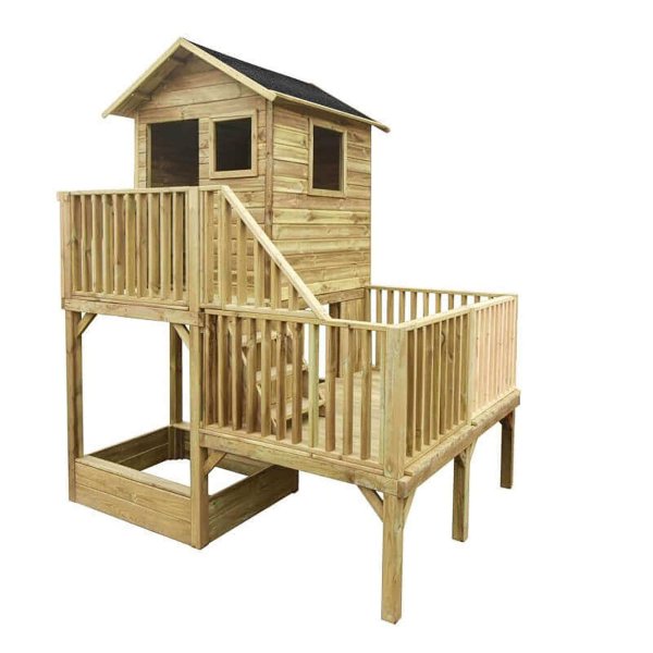 Casetta per bambini in Legno cm 176x176x273 - VERO