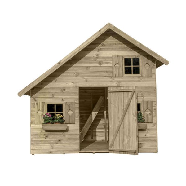 Alternative view of Casetta per bambini in Legno cm 223x221x230 - BALI