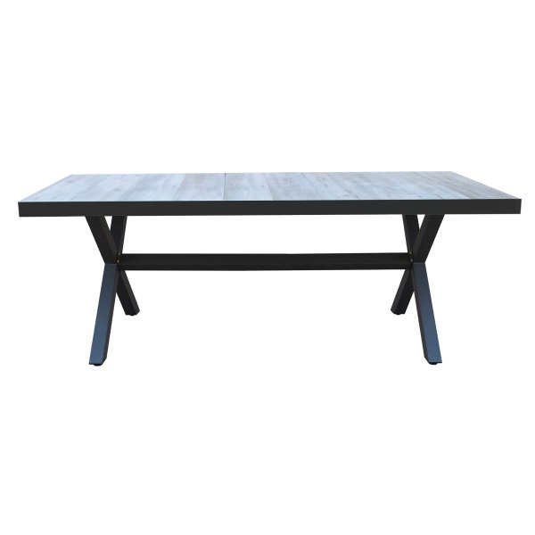 Alternative view of Tavolo da Giardino e piano in Gres cm 200x100 - CELTIC