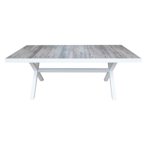 Alternative view of Tavolo da Giardino piano in Ceramica in Alluminio Gress cm 200x100x75 - SALLY