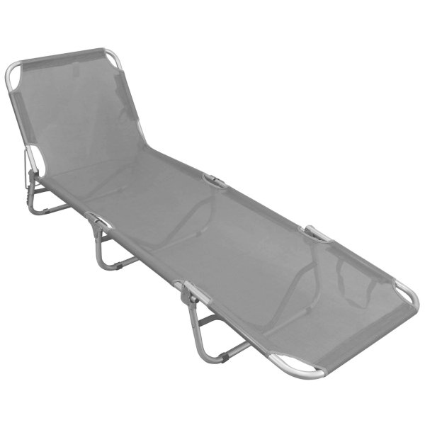 Brandina Pieghevole prendisole colore casuale in Alluminio Textilene cm 190x58x25 - BRIAN