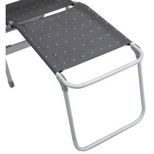Poggiapiedi per poltrona tarla in Acciaio cm 68x48x41 - ROCKY