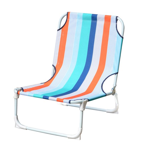 Alternative view of Spiaggina mare prendisole Pieghevole in Acciaio Oxford cm 55x52x64 - ANTONY