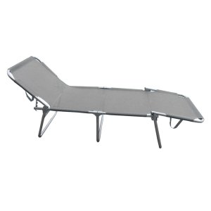 Brandina Pieghevole prendisole colore casuale in Alluminio Textilene cm 190x58x40 - BRAYDEN