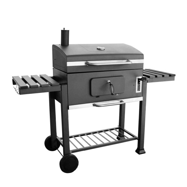 Barbecue a Carbonella XL in Metallo cm 160x65x105 5 - DION