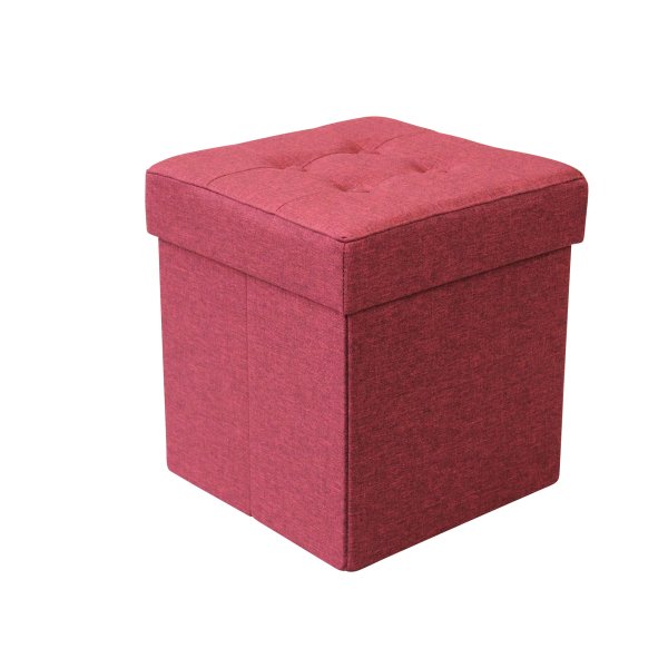 Pouf contenitore in stoffa - STOFFY