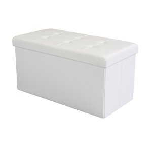 Pouf contenitore in similpelle - HARRIS
